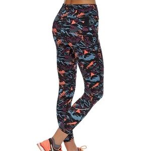 Sweaty Betty Power 7/8 Cold Mountain Print Legging Size S
